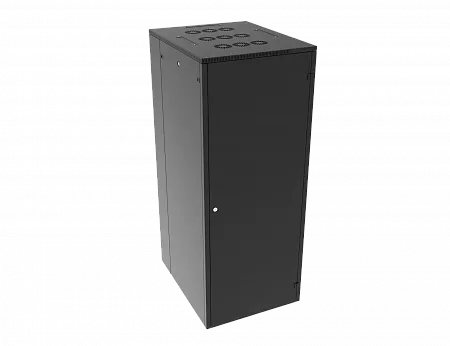 Шкаф телекоммуникационный напольный МИКсистем 19" серия ECO-L 48U 800*1000 дверь металл черный