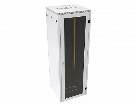 Шкаф телекоммуникационный напольный МИКсистем 19" серия ECO-L 36U 600*600 дверь стекло серый