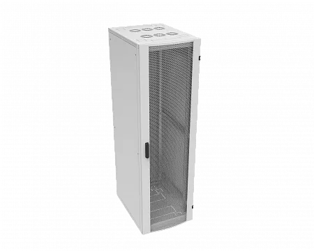 Шкаф телекоммуникационный напольный МИКсистем серия ECO+ 19" 18U 600*800 дверь перфорация серый